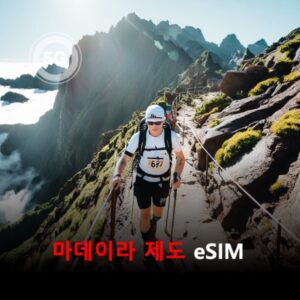 [통큰무제한] 마데이라 제도 이심 eSIM 데이터 매일 3GB 초고속 이후 1Mbps 고속 무제한 이심통 / 이용일수 10일