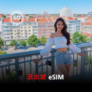 [통큰무제한] 코소보 이심 eSIM 데이터 매일 3GB 초고속 이후 1Mbps 고속 무제한 / 이용일수 10일 이심통