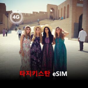 [통큰무제한] 타지키스탄 이심 eSIM 데이터 매일 3GB 초고속 이후 1Mbps 고속 무제한 / 이용일수 10일 이심통
